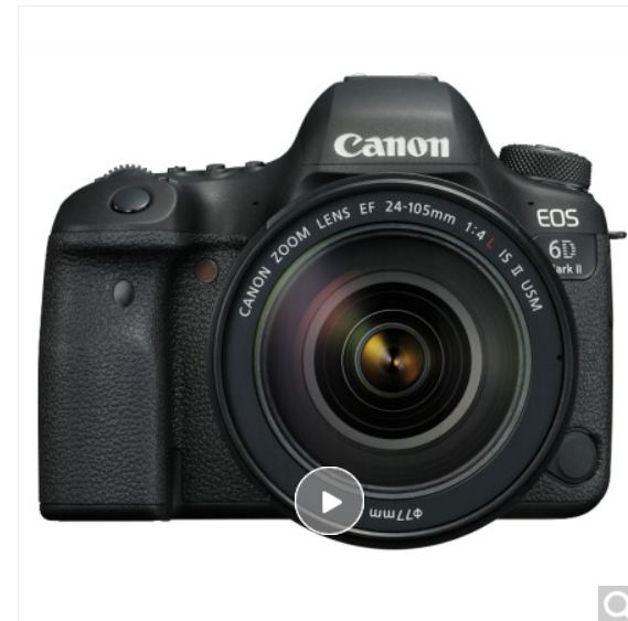 佳能/CANON EOS 6D 24-105mm 2.5-3.0英寸 2000-2999万 单反相机 全画幅 SD卡 单镜头套机 黑色（含256G内存卡、三角架、相机包）